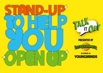 Stand-Up To Help You Open Up : Talk It Out event poster